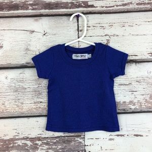 Mikey Stars shimmer unisex baby shirt